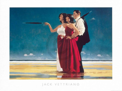 Jack Vettriano The Missing Man I Art Print 80x60cm | Yourdecoration.com
