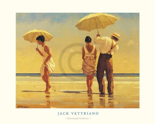 Jack Vettriano Mad Dogs Art Print 80x60cm | Yourdecoration.com