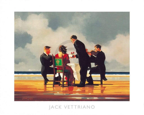 Jack Vettriano Elegy for The Dead Admiral Art Print 50x40cm | Yourdecoration.com