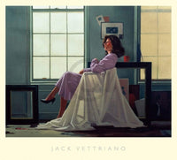 Jack Vettriano Winter Light and Lavender Art Print 76x68cm | Yourdecoration.com