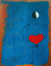Joan Miro Ballarina II, 1925 Art Print 70x100cm | Yourdecoration.com