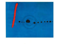 pgm jm 276 joan miro blue ii 4 3 61 Art Print 80x60cm | Yourdecoration.com