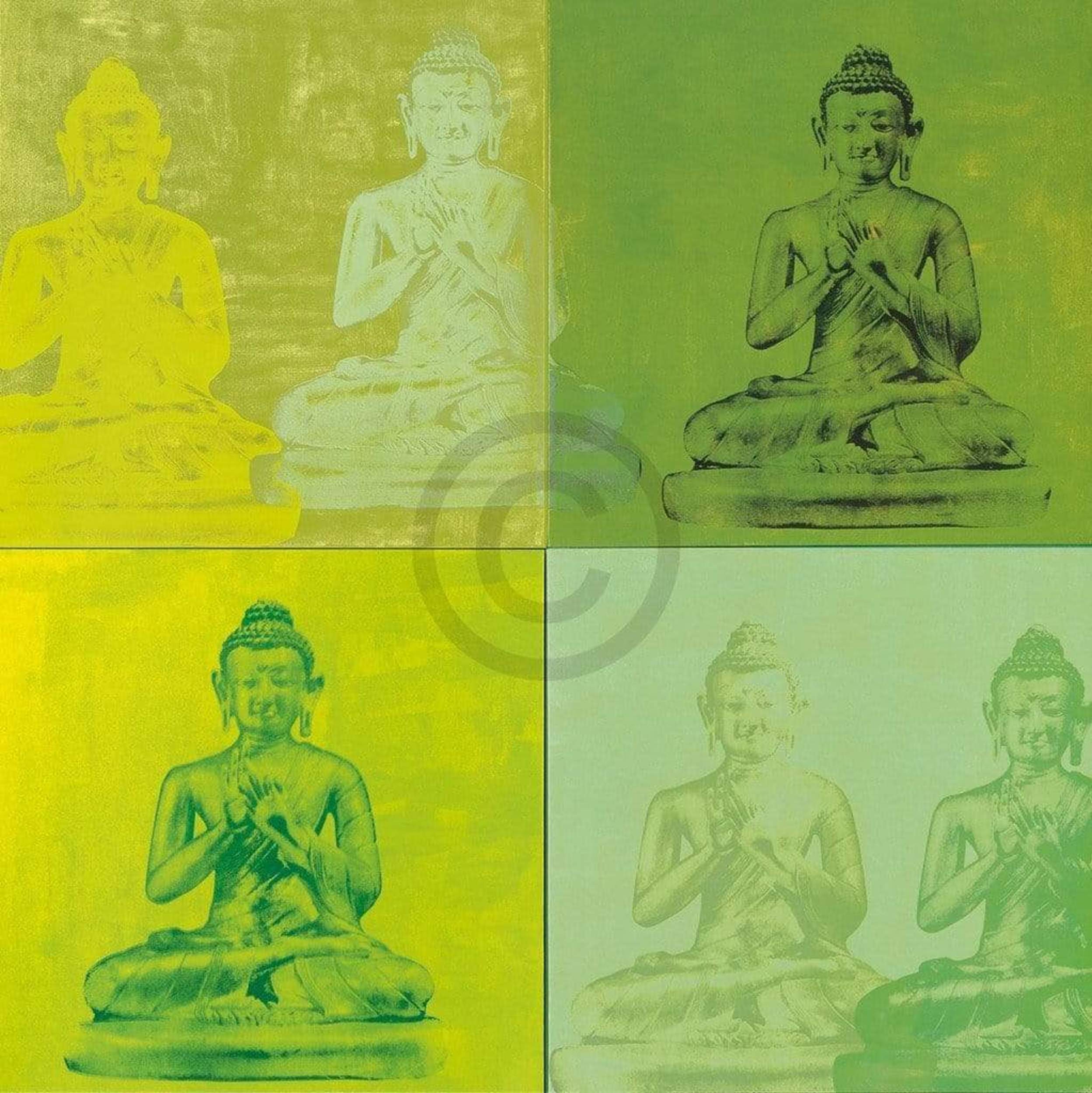 Hedy Klineman Temple I Art Print 61x61cm | Yourdecoration.com