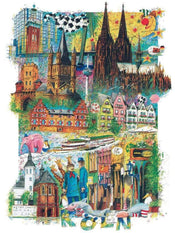 Klaus D. Schiemann Köln Art Print 60x80cm | Yourdecoration.com