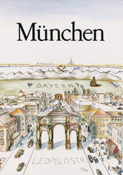 Sylvia Joel München Art Print 42x59cm | Yourdecoration.com