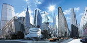 Nyss N.Y.Highlights Art Print 100x50cm | Yourdecoration.com
