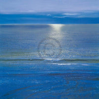 Paul Evans Sea Sparkle Art Print 61x61cm | Yourdecoration.com