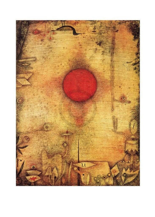Paul Klee Ad Marginem Art Print 48x68cm | Yourdecoration.com
