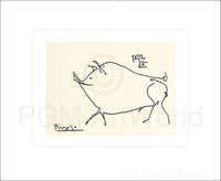 Pablo Picasso Le petit cochon Art Print 60x50cm | Yourdecoration.com