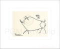 Pablo Picasso Le petit cochon Art Print 60x50cm | Yourdecoration.com