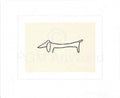 Pablo Picasso Le Chien Art Print 60x50cm | Yourdecoration.com