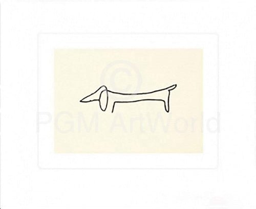 Pablo Picasso Le Chien Art Print 60x50cm | Yourdecoration.com