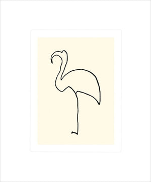 Pablo Picasso Le flamand rose Art Print 50x60cm | Yourdecoration.com