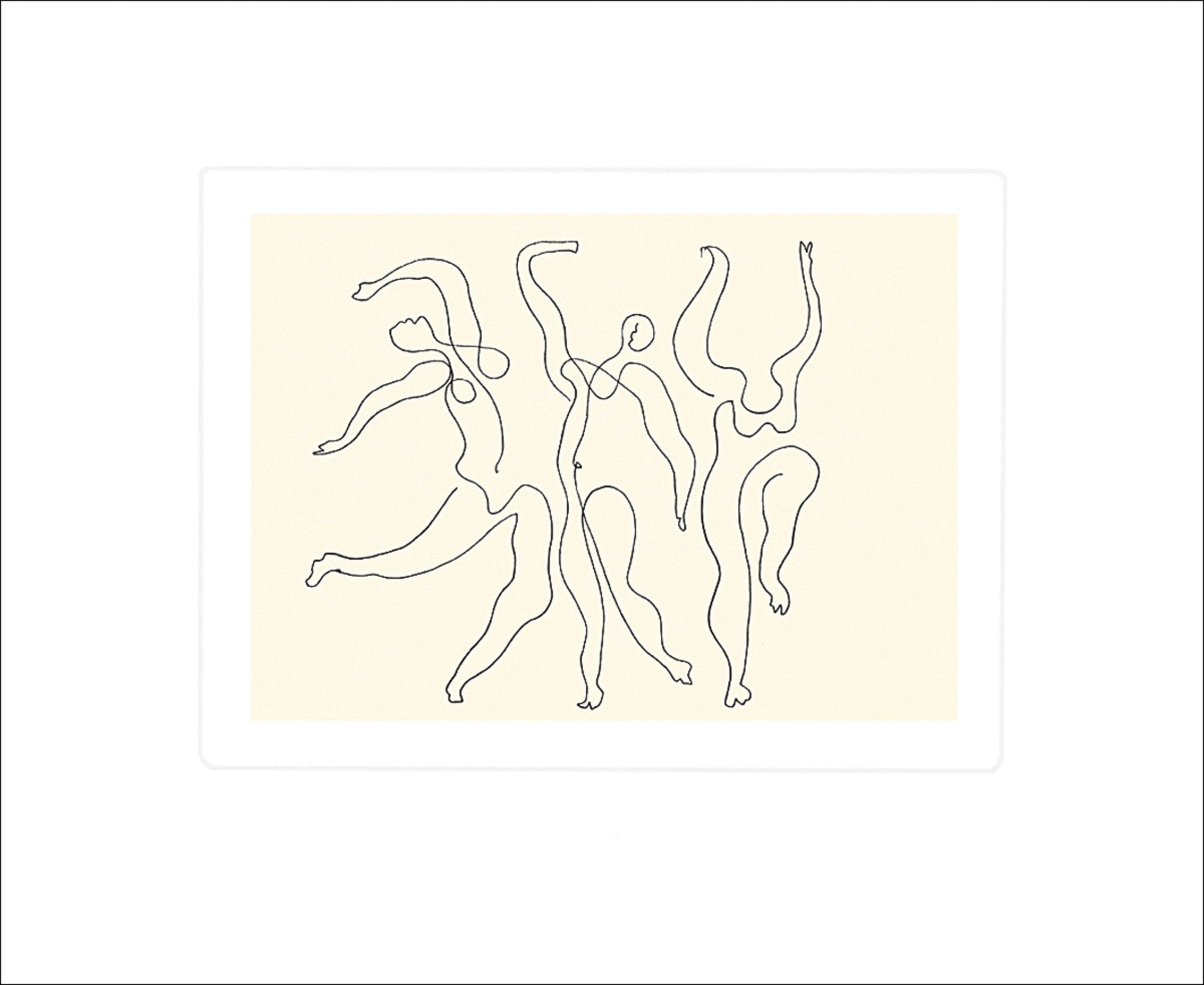 Pablo Picasso Trois danseuses, 1924 Art Print 60x50cm | Yourdecoration.com