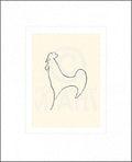 Pablo Picasso Coq Detail Art Print 50x60cm | Yourdecoration.com