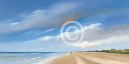 Hans Paus Along the Sea I Art Print 100x50cm | Yourdecoration.com