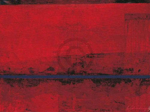 Ralf Bohnenkamp RED Art Print 138x98cm | Yourdecoration.com