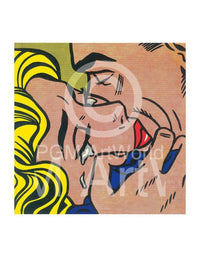 Roy Lichtenstein Kiss V Art Print 35.5x28cm | Yourdecoration.com