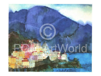 Ralf Westphal Amalfi, Golf von Salerno Art Print 40x30cm | Yourdecoration.com