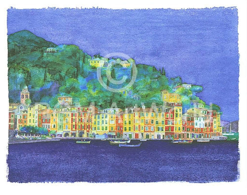 Ralf Westphal Portofino / Ligurien Art Print 90x70cm | Yourdecoration.com