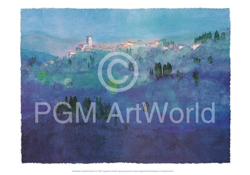Ralf Westphal Landschaft bei Pistoia Art Print 100x70cm | Yourdecoration.com