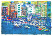 Ralf Westphal Camogli / Levante Art Print 100x70cm | Yourdecoration.com