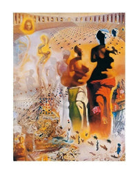 Salvador Dali El torero hallucinogene Art Print 60x80cm | Yourdecoration.com