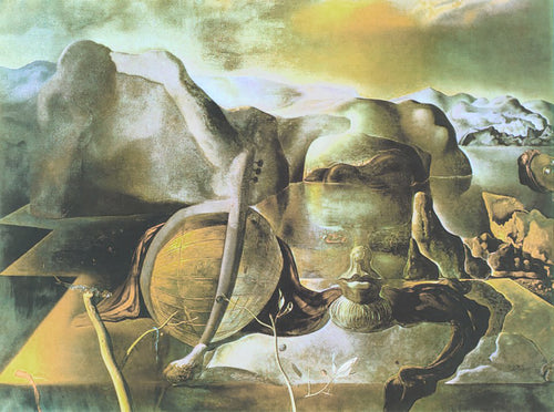 Salvador Dali L'enigme sans fin, 1938 Art Print 80x60cm | Yourdecoration.com