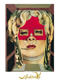 Salvador Dali Il volto di Mae West Art Print 60x80cm | Yourdecoration.com