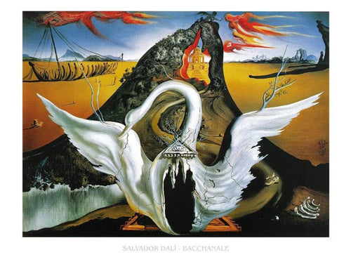 Salvador Dali Bacchanale Art Print 80x60cm | Yourdecoration.com