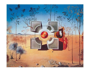 Salvador Dali Sans titre Art Print 50x40cm | Yourdecoration.com