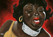 Sandra Knuyt Mama's Blues Art Print 100x70cm | Yourdecoration.com