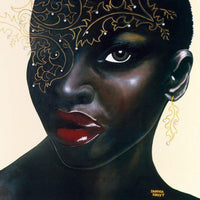 Sandra Knuyt Ebony Art Print 70x70cm | Yourdecoration.com