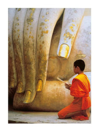 Hugh Sitton The Hand of Buddha Art Print 60x80cm | Yourdecoration.com