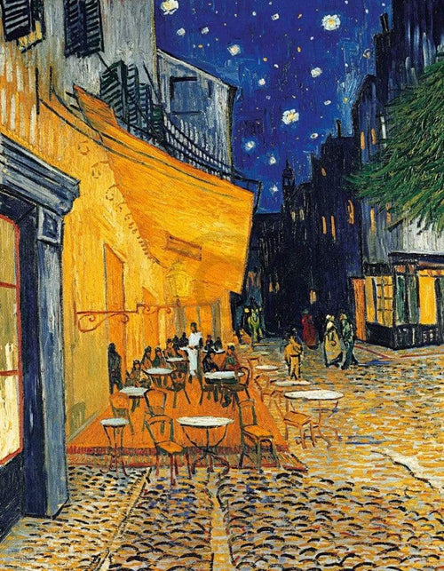 Vincent Van Gogh CafÃ© Terrasse am Abend Art Print 70x90cm | Yourdecoration.com