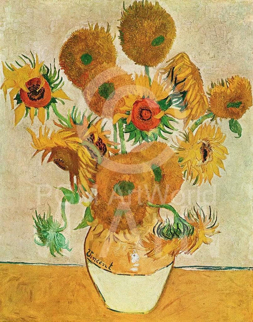 Vincent Van Gogh Sunflowers Art Print 50x70cm | Yourdecoration.com