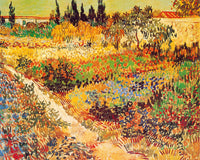 Vincent Van Gogh Giardino in fioritura Art Print 30x24cm | Yourdecoration.com