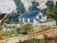 Vincent Van Gogh Case ad Auvers Art Print 80x60cm | Yourdecoration.com