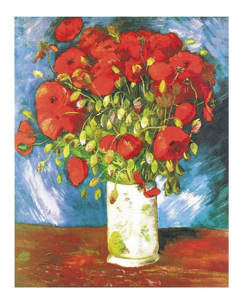 Vincent Van Gogh Poppies Art Print 40x50cm | Yourdecoration.com
