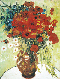 Vincent Van Gogh Vase avec marguerite Art Print 60x80cm | Yourdecoration.com