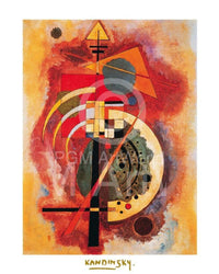 Wassily Kandinsky Hommage a Grohmann Art Print 40x50cm | Yourdecoration.com