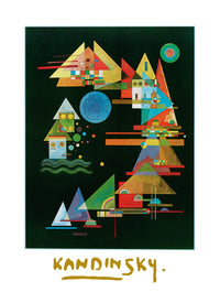 Wassily Kandinsky Spitzen im Bogen, 1927 Art Print 60x80cm | Yourdecoration.com