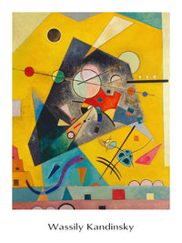Wassily Kandinsky Harmonie Tranquille Art Print 60x80cm | Yourdecoration.com