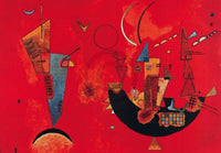 Wassily Kandinsky Mit und Gegen Art Print 100x70cm | Yourdecoration.com