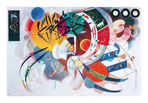 Wassily Kandinsky Courbe dominante, 1936 Art Print 50x40cm | Yourdecoration.com