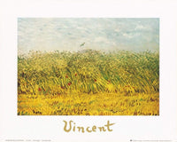 Vincent Van Gogh The wheat field Art Print 30x24cm | Yourdecoration.com