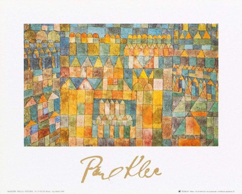Paul Klee Tempelviertel von Pert, 1928 Art Print 30x24cm | Yourdecoration.com