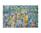Paul Klee Tempelviertel von Pert, 1928 Art Print 50x40cm | Yourdecoration.com