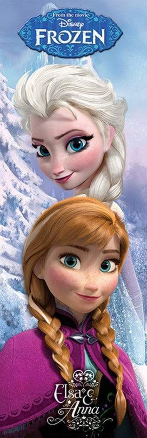 Pyramid Frozen Anna and Elsa Poster 53x158cm | Yourdecoration.com