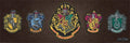 Pyramid Harry Potter Crests Poster 91,5x30,5cm | Yourdecoration.com